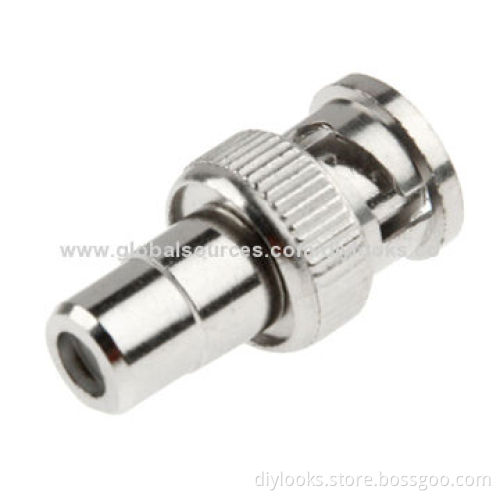 BNC Male to RC Female Jack Connector, Pack of 10